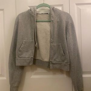 Brandy Melville Zip Up Hoodie